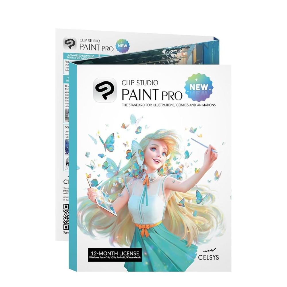 CLIP STUDIO PAINT PRO ( LICENCIA POR 1 AÑO )
