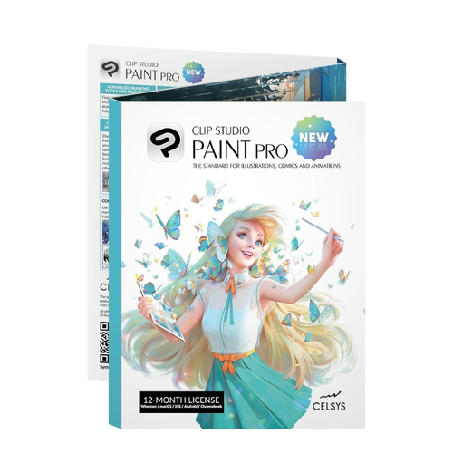 CLIP STUDIO PAINT PRO ( LICENCIA POR 1 AÑO )