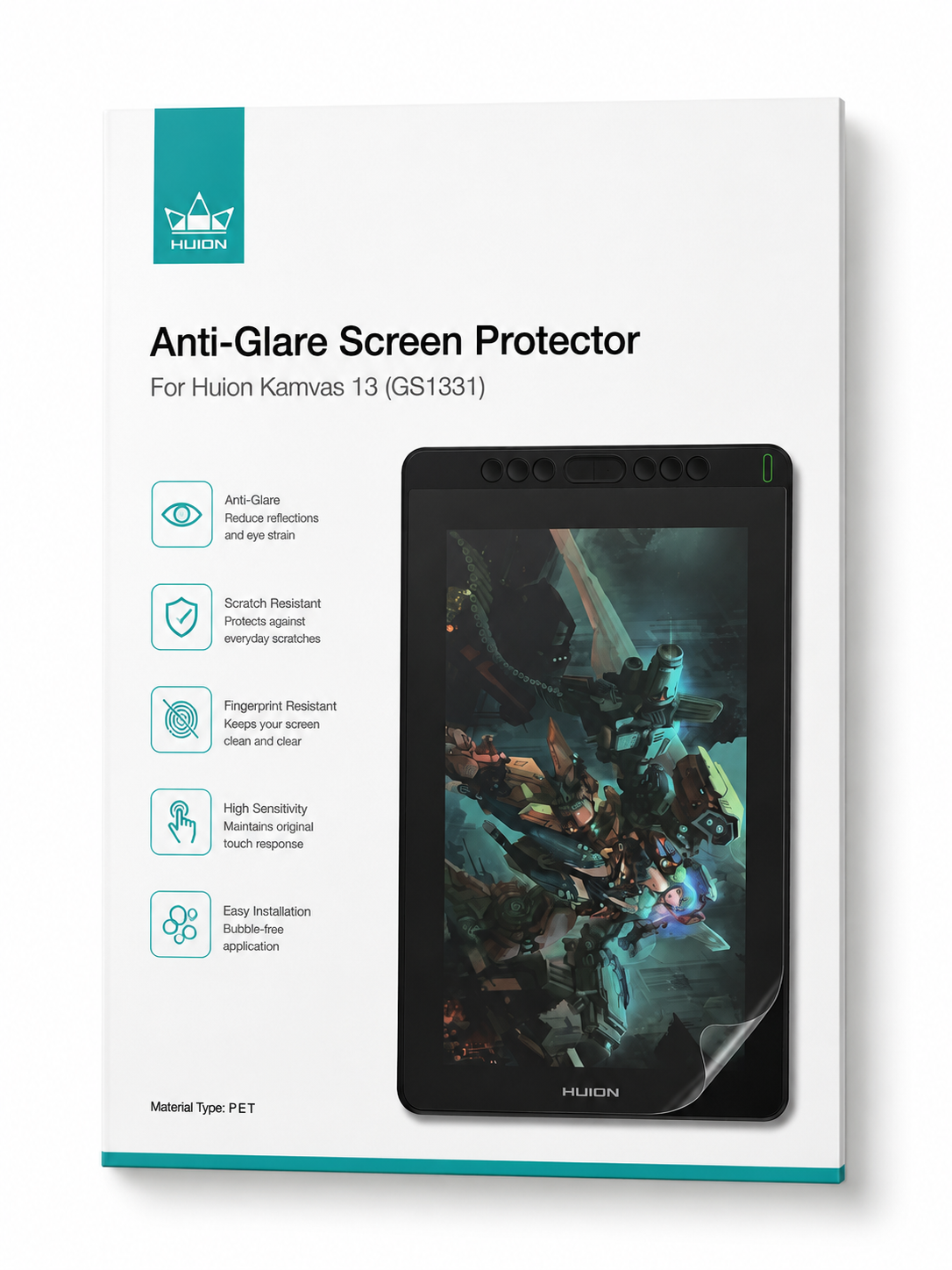 Protector de Pantalla HUION Kamvas 13 (Display Screen Protector)